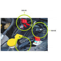 Adaptateur plugc15 pour fiche allume cigare 12v avec 2 pinces pour batterie - ECLATS DESTOCKAGE