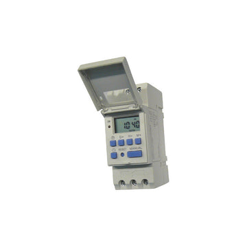 Programmateur 220v 2200w interrupteur horaire rail din thc15a horloge hebdomadaire minuterie 230v ECLATS DESTOCKAGE