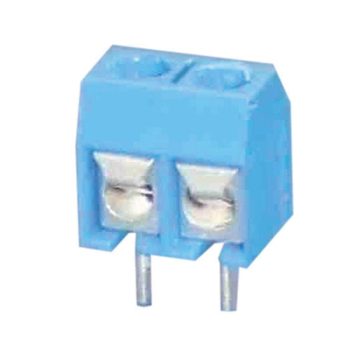 Bornier a vis pour circuit imprimes 2 plots ECLATS DESTOCKAGE