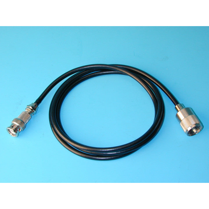 Cordon 50 ohm 1m pl259 mâle vers bnc mâle accessoire transmission alarme radio ECLATS DESTOCKAGE