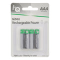 4 batteries rechargeables nimh lr3 aaa 700mah 1.2v lr03 hq nimh aaa 01 accu accumulateur 700/4b ECLATS DESTOCKAGE