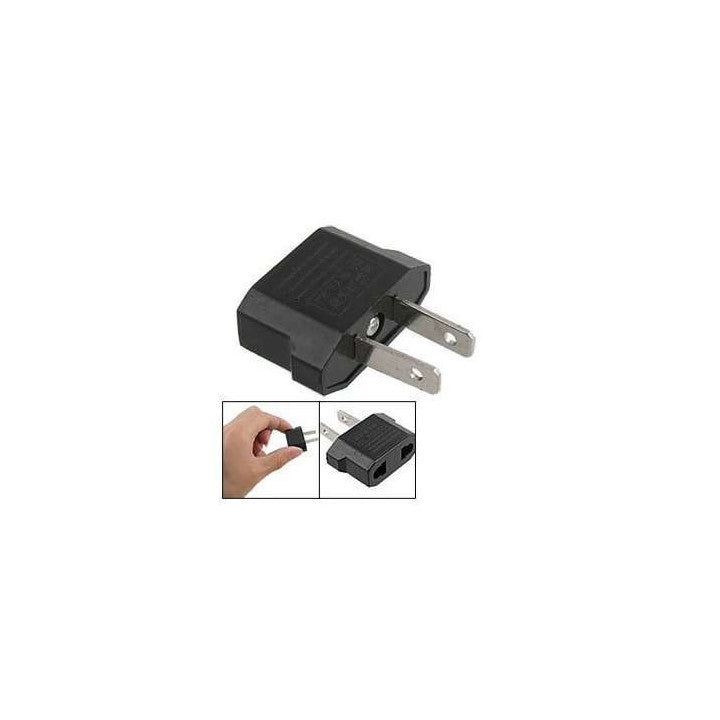 Adaptateur voyage prise us canada secteur france euro convertisseur/americain japon usa etats unis ECLATS DESTOCKAGE