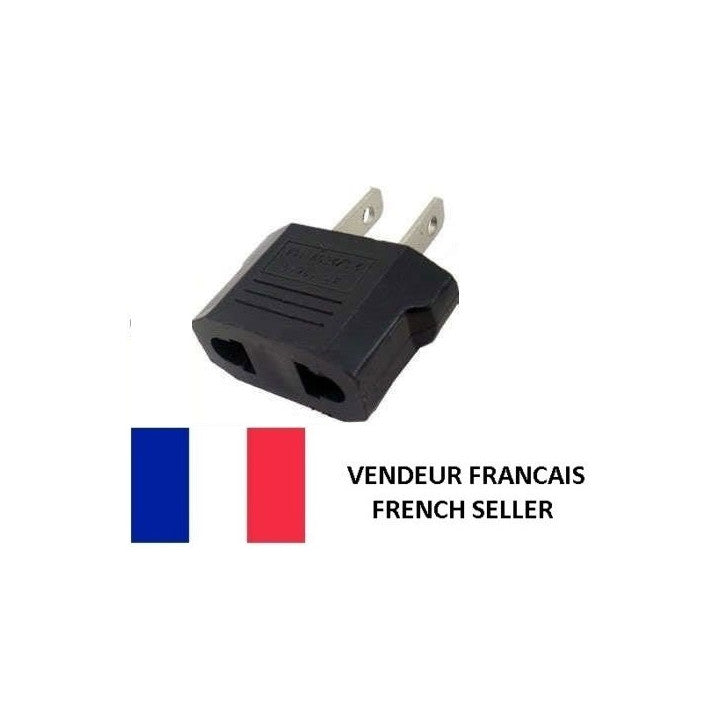 Adaptateur voyage prise us canada secteur france euro convertisseur/americain japon usa etats unis ECLATS DESTOCKAGE