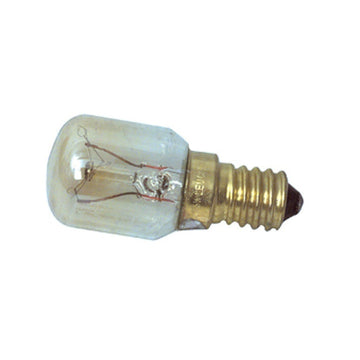 Ampoule tube e14 15w 220v t22 veilleuse 55x25mm w5-30601 lampe pour frigo four congelateur - ECLATS DESTOCKAGE