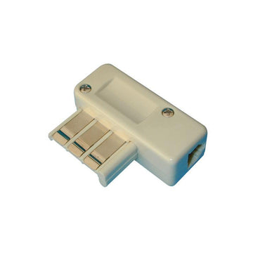 Fiche telephone mâle usa 6 plots adaptateur convertisseur prise telephonique us amerique tcf7 ECLATS DESTOCKAGE