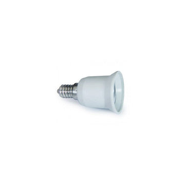 Adaptateur convertisseur e14 a e27 douille lampe ampoule led adaptation culot 12v 24v 48v 220v ECLATS DESTOCKAGE