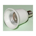 Adaptateur convertisseur e14 a e27 douille lampe ampoule led adaptation culot 12v 24v 48v 220v ECLATS DESTOCKAGE