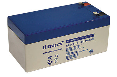 Accu 12v 3.4ah np3.4-12fr pe12v3a ub1234 es3-12 bp3-12 bp3.6-12 12ce3 gh1234 cf-12v3 elk-1233 - ECLATS DESTOCKAGE