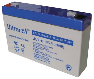 Accumulateur etanche plomb gel 6v 7ah 7.2ah 7.5ah batterie rechargeable fauteuil roulant - ECLATS DESTOCKAGE