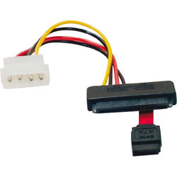 Adaptateur alimentation atx disque sata dvialimatx-sata à partir d'un connecteur 5''1/4 d'une alimentation ATX - ECLATS DESTOCKAGE