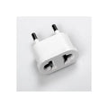 Adaptateur blanc prise electrique secteur voyage us vers fiche euro chine japon canada destockage - ECLATS DESTOCKAGE