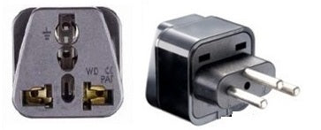 Adaptateur de voyage secteur universel pour Brésil prise type n - ECLATS DESTOCKAGE