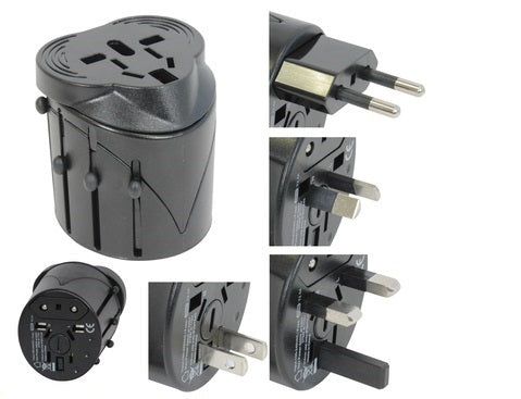 Adaptateur de voyage universel prise secteur monde entier vers monde - ECLATS DESTOCKAGE