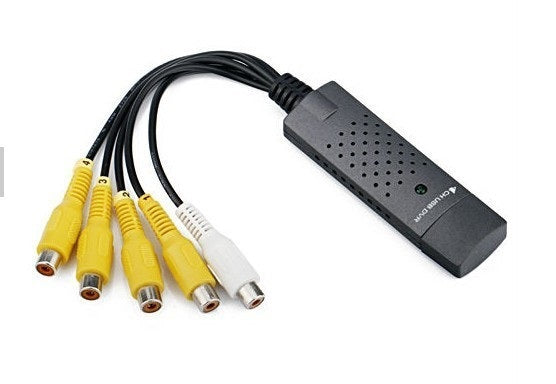 Adaptateur dvr portable quadra 4 canaux raccordement 4 camera vidéo cctv ECLATS DESTOCKAGE