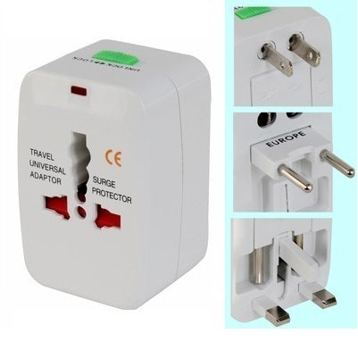 Adaptateur electrique prise secteur 150 pays voyage universel italie espagne europe usa uk australie - ECLATS DESTOCKAGE