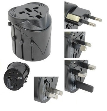 Adaptateur electrique universel prise secteur voyage 150 pays europe hq-travel11 usa uk japon suisse - ECLATS DESTOCKAGE