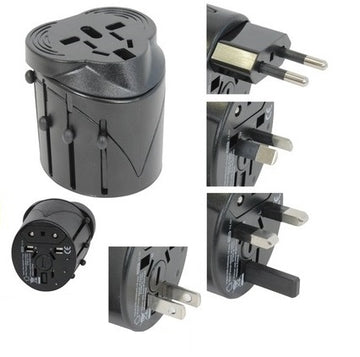 Adaptateur electrique universel prise secteur voyage 150 pays europe usa uk japon suisse - ECLATS DESTOCKAGE