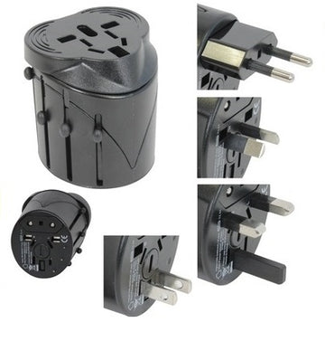 Adaptateur electrique universel prise secteur voyage europe usa uk japon suisse 150 pays - ECLATS DESTOCKAGE