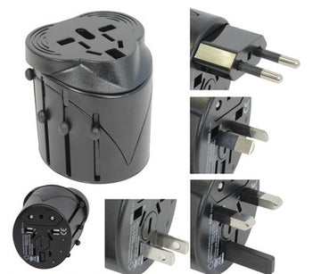 Adaptateur europe secteur universel voyage prise electrique 150 pays hq-travel11 usa uk japon - ECLATS DESTOCKAGE