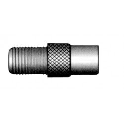 Adaptateur fiche f femelle vers connecteur coax tv male cof399d convertisseur ECLATS DESTOCKAGE