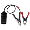 Adaptateur plugc15 pour fiche allume cigare 12v avec 2 pinces pour batterie - ECLATS DESTOCKAGE