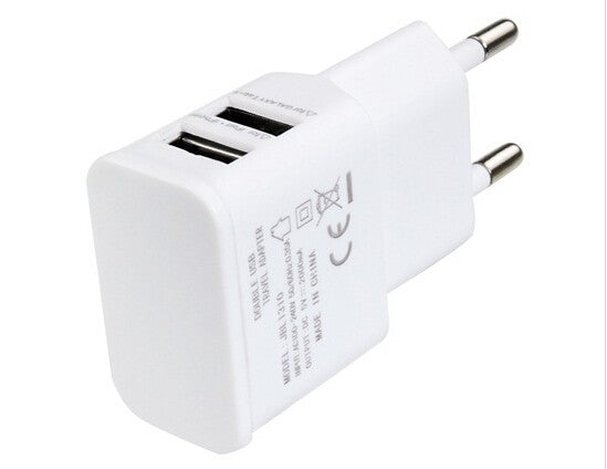 Adaptateur secteur 220v chargeur 2 usb dual 2a pour Samsung iPhone HTC ECLATS DESTOCKAGE