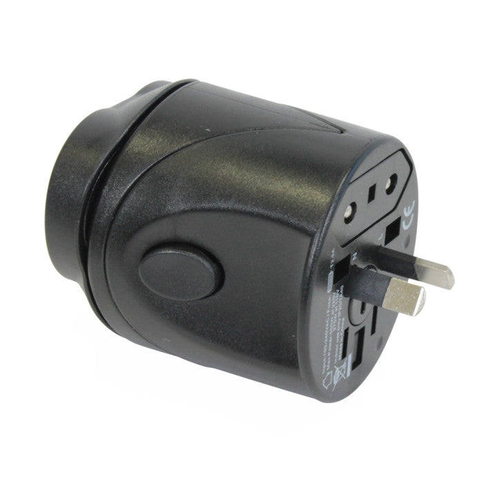 Adaptateur secteur universel prise 150 pays avec usb voyage europe suisse italie uk chine australie - ECLATS DESTOCKAGE