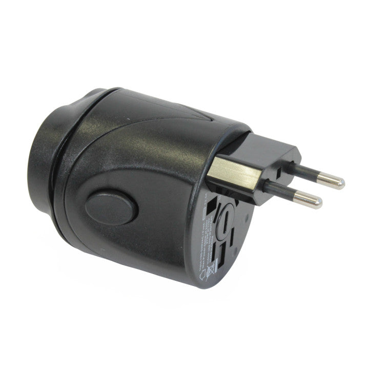 Adaptateur secteur universel prise 150 pays avec usb voyage europe suisse italie uk chine australie - ECLATS DESTOCKAGE