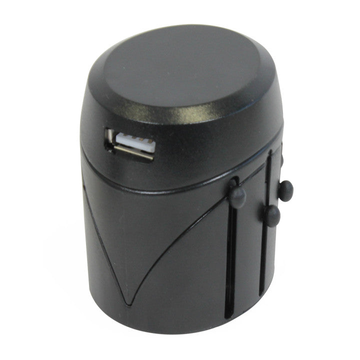 Adaptateur secteur universel prise 150 pays avec usb voyage europe suisse italie uk chine australie - ECLATS DESTOCKAGE