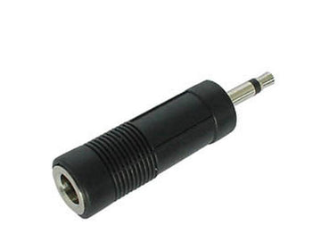 Adaptateur sono 6.35mm mono femelle jack vers 3.5mm mâle sonorisation caa14 ac 004 - ECLATS DESTOCKAGE