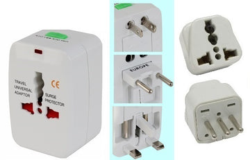 Adaptateur universel 150 pays italie espagne europe usa uk australie voyage secteur prise - ECLATS DESTOCKAGE