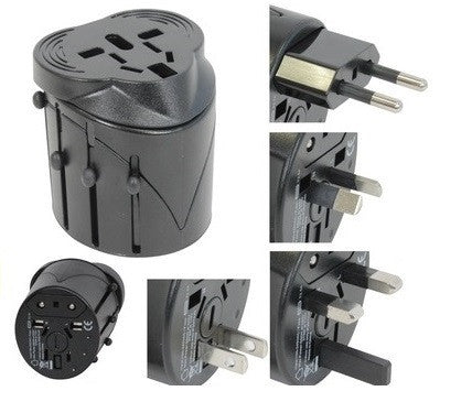 Adaptateur universel prise secteur electrique voyage 150 pays europe hq-travel11 usa uk japon suisse - ECLATS DESTOCKAGE