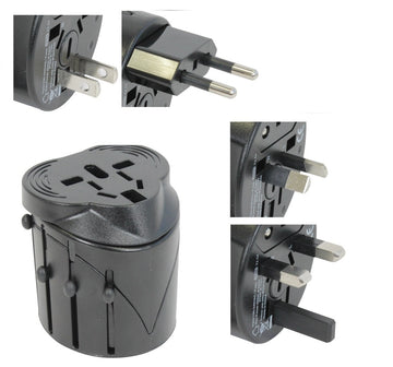 Adaptateur usb universel de voyage prise 150 pays - ECLATS DESTOCKAGE