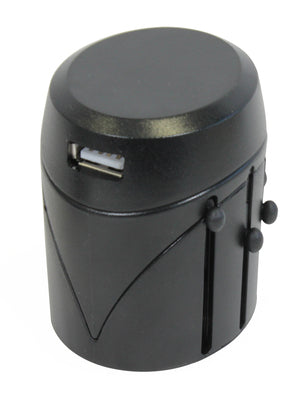 Adaptateur usb universel pour voyage prise 150 pays - ECLATS DESTOCKAGE