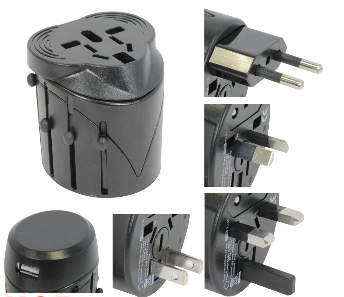 Adaptateur voyage angleterre etats unis suisse italie allemagne asie chine afrique japon bn-1508060 - ECLATS DESTOCKAGE