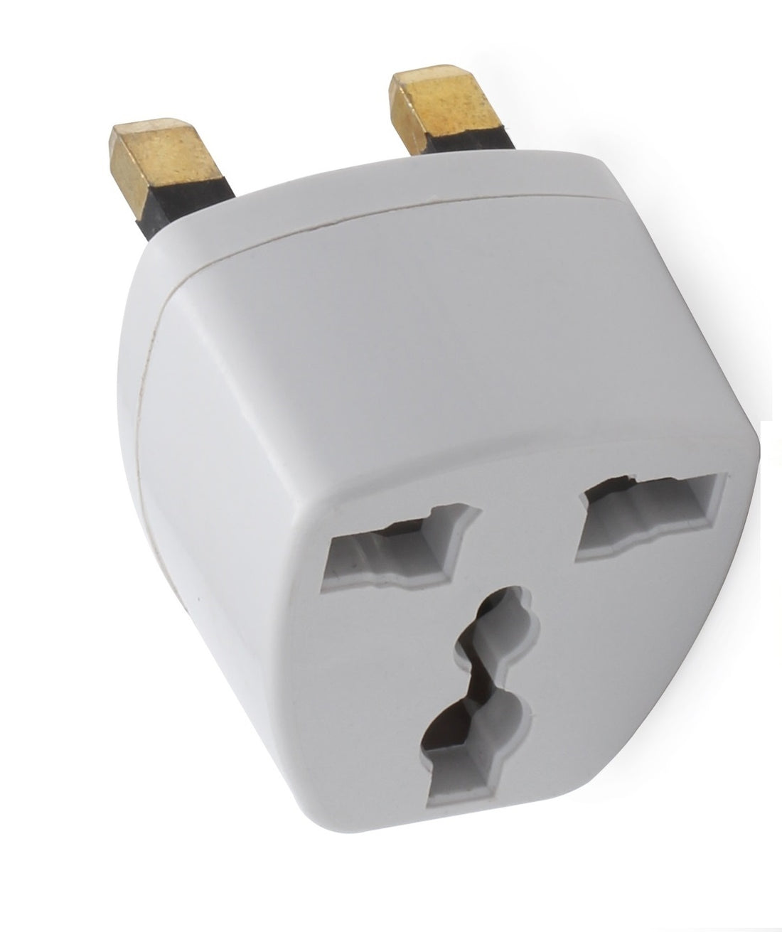 Adaptateur voyage secteur gb uk electrique prise europeenne vers fiche anglaise grande bretagne - ECLATS DESTOCKAGE