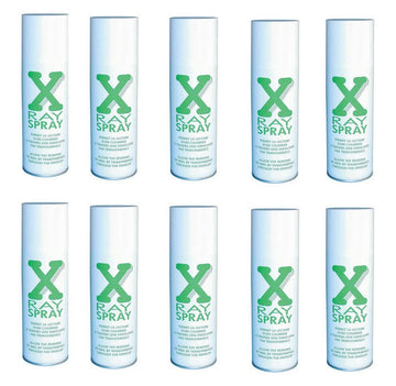 10 Aerosol rayon x-ray spray lire contenu lettre sous enveloppe sans ouvrir espion securite indiscret ECLATS DESTOCKAGE