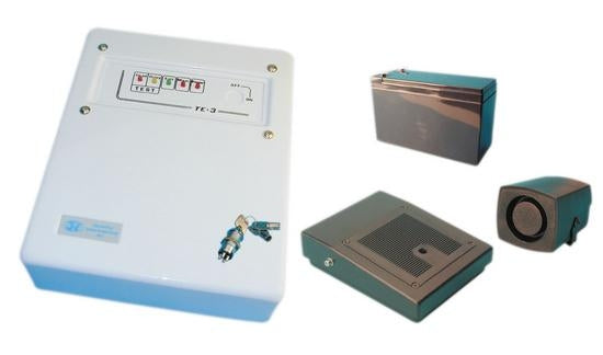 Alarme antivol anti agression pedale alarme sirene centrale batterie chargeur alarme panique elec - ECLATS DESTOCKAGE