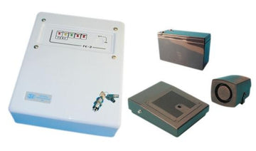 Alarme antivol anti agression pedale alarme sirene centrale batterie chargeur alarme panique elec - ECLATS DESTOCKAGE
