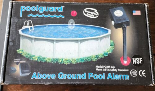 Alarme de piscine sirene sans fil poolguard pgrm-ag agree ce astm etl poolguard pool us ECLATS DESTOCKAGE