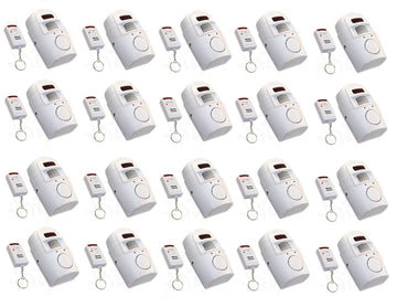 20 Alarme detecteur ir de mouvement autonome 20 télécommande et sirene st205 volumétrique infrarouge ECLATS DESTOCKAGE
