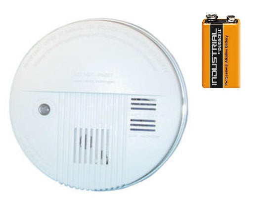Alarme incendie détecteur de fumée feu norme en 14604 autonome 9v detection buzzer - ECLATS DESTOCKAGE