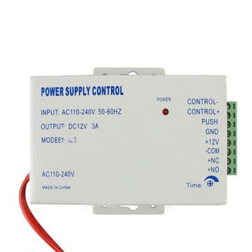 Alimentation 110v 220v 12v 3a controle acces alim temporisation serrure ego k80 - ECLATS DESTOCKAGE