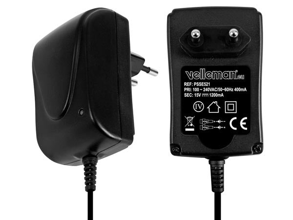Alimentation 110v 220v 15v 1200ma 18w adaptateur psse1512 compatible 0.5a 1a 1.2a 1.5a 1.8a 2a alim ECLATS DESTOCKAGE