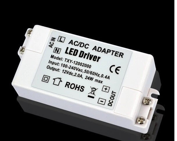 Alimentation acdc 12v 110v 220v 1a 1.5a 2a 24w driver led 2000ma eclairage alim secteur ECLATS DESTOCKAGE