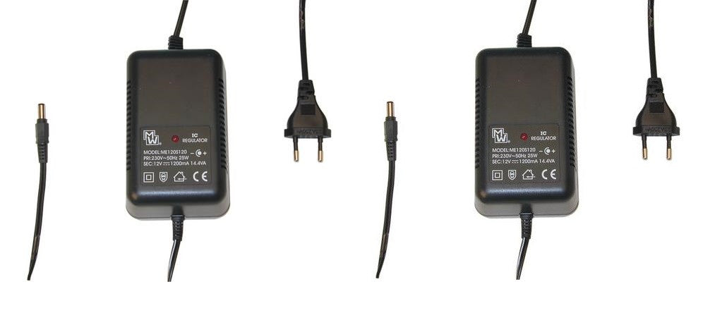 2 Alimentations modem 220v 12v 1.2a 1200ma transformateur stabilise 230v 12vcc me120s12 240v ECLATS DESTOCKAGE