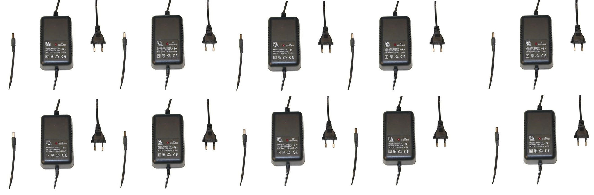 10 Alimentations modem 220v 12v 1.2a 1200ma transformateur stabilise 230v 12vcc me120s12 240v ECLATS DESTOCKAGE