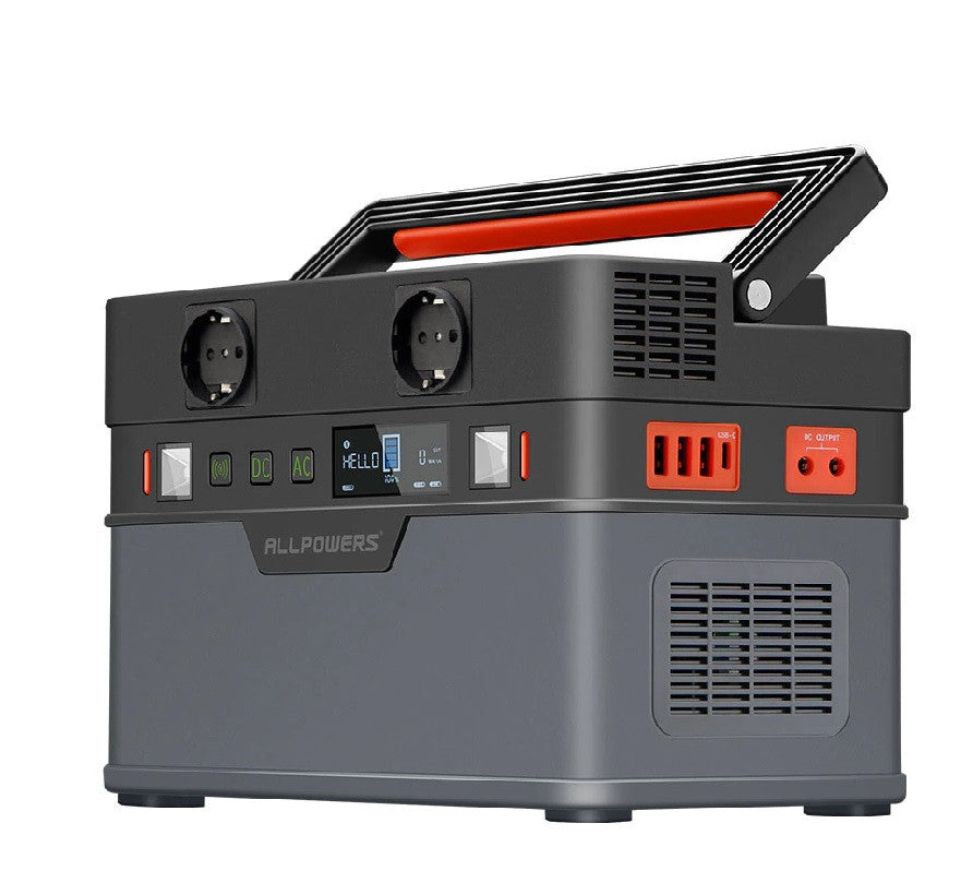 ALLPOWERS 700W générateur Portable 606WH/164000mAh centrale d'alimentation d'urgence onde sinusoïdale avec onduleur DC/AC ECLATS DESTOCKAGE