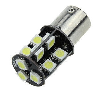 Ampoule ba15s 19 led 12v 3w p21w auto 5050 smd blanc 1156/1157 lumiere gyrophare ECLATS DESTOCKAGE