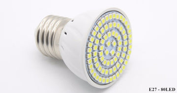 Ampoule e27 80 led 8w spot eclairage 230v 6w 6.5w 7w 7.5w lumiere blanc froid 220v 240v ECLATS DESTOCKAGE